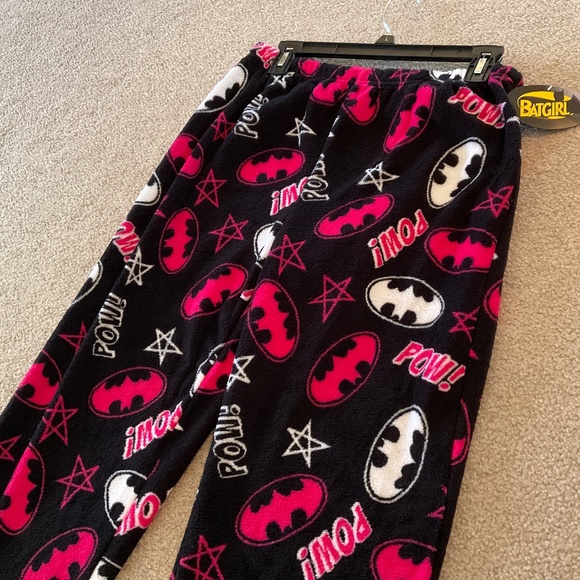size L, bat girl fleece novelty pajama pants, new condition - Picture 7 of 7